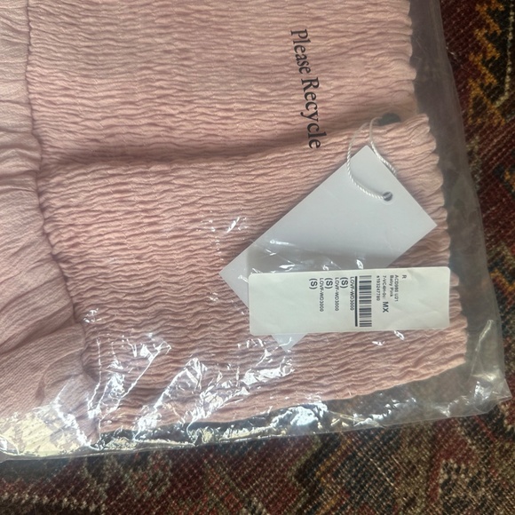 Lovers and Friends Fielle Halter Strapless Midi Dress  (Sz XS, S, Baby Pink) NEW - Picture 8 of 12